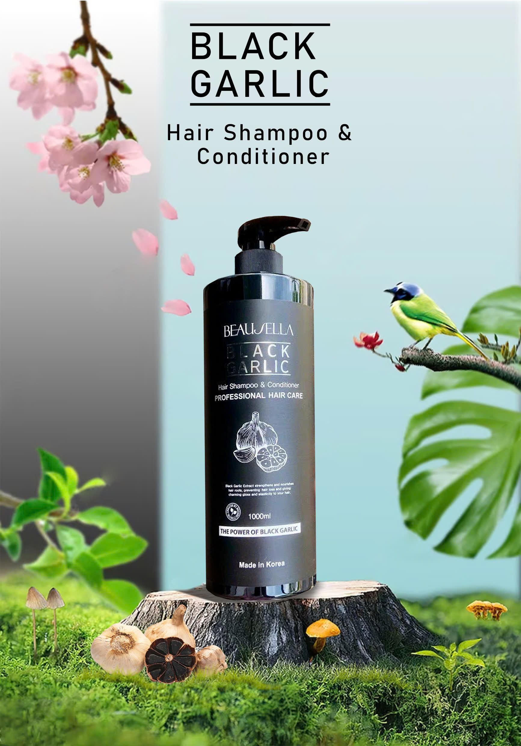 Dầu Gội Tỏi Đen Beausella - Ảnh 2