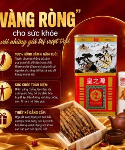 Hồng Sâm Củ Khô Hg Bio 300g
