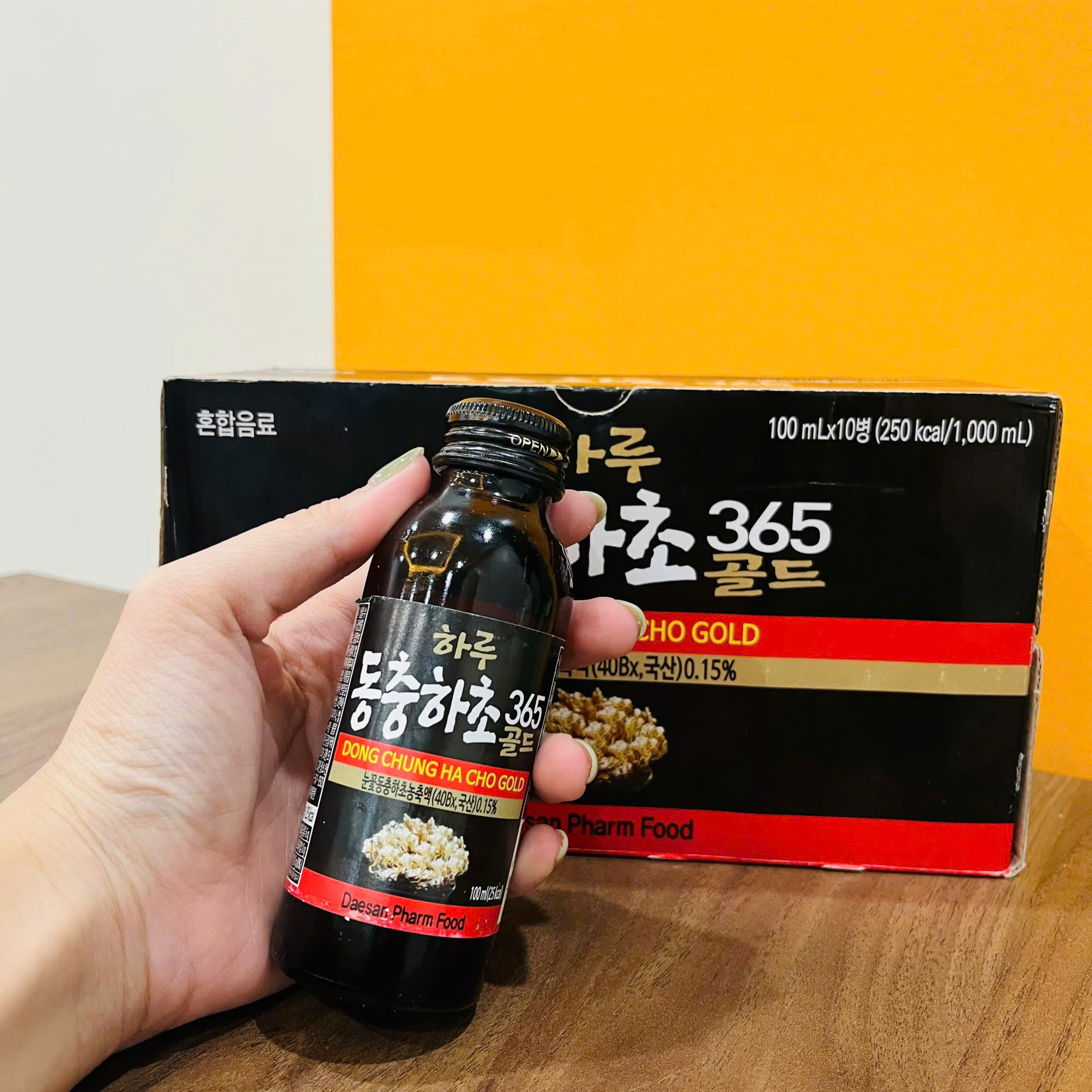 Nước Đông Trùng Hạ Thảo Chai Daesan - Ảnh 2