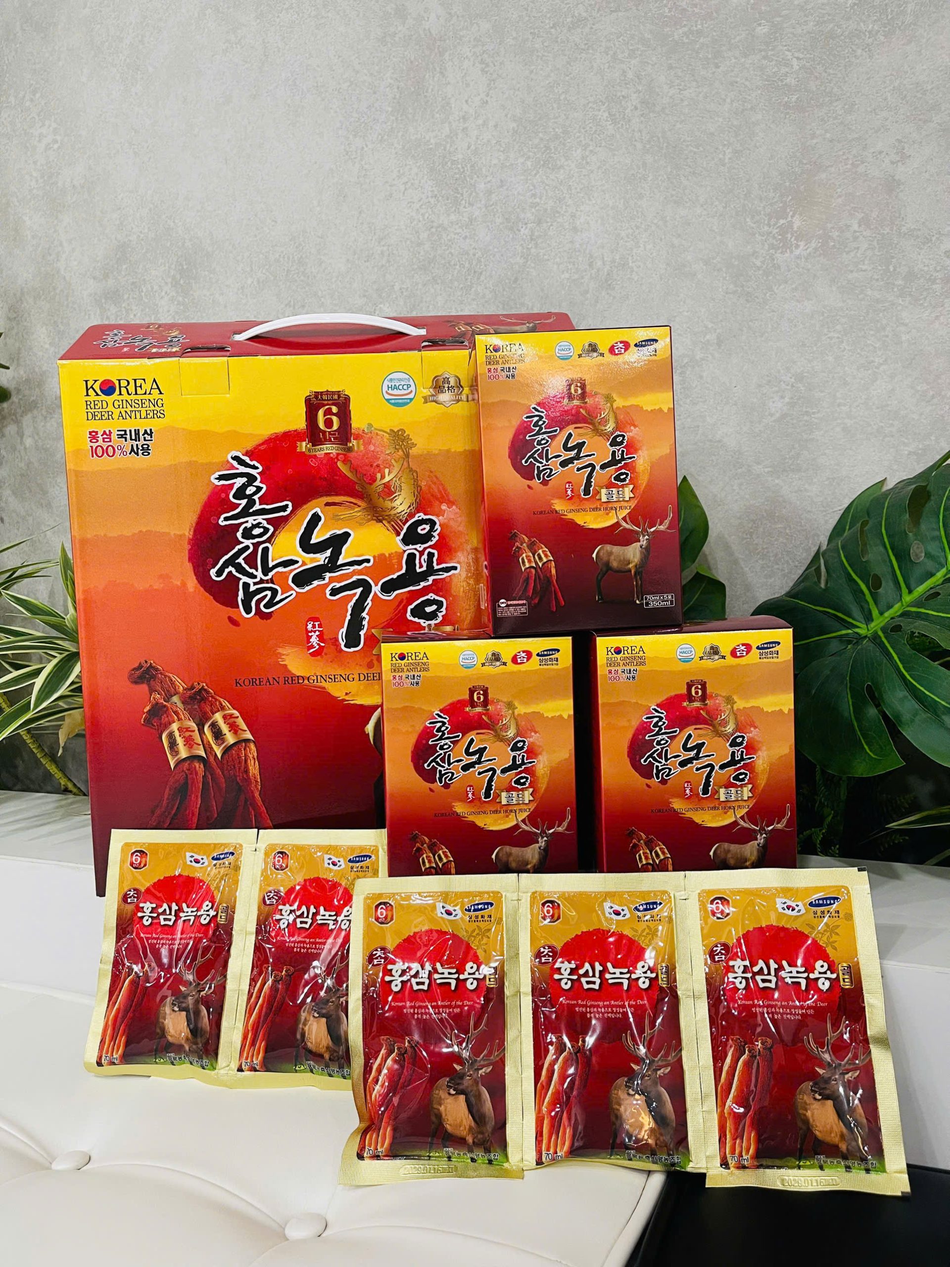 Nước Hồng Sâm Nhung Hươu Hàn Quốc - Ảnh 2