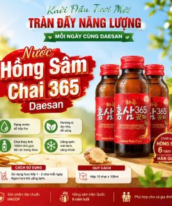Nước Hồng Sâm Chai Daesan 100ml